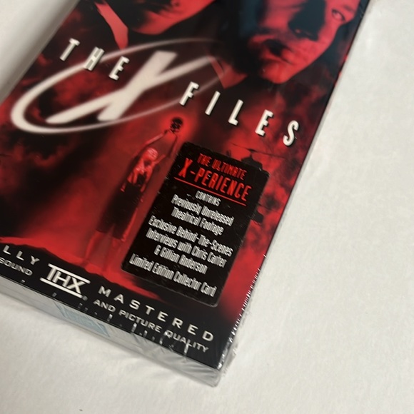 The X- Files Fight The Future / VHS 1998 / New Sealed - Picture 6 of 6